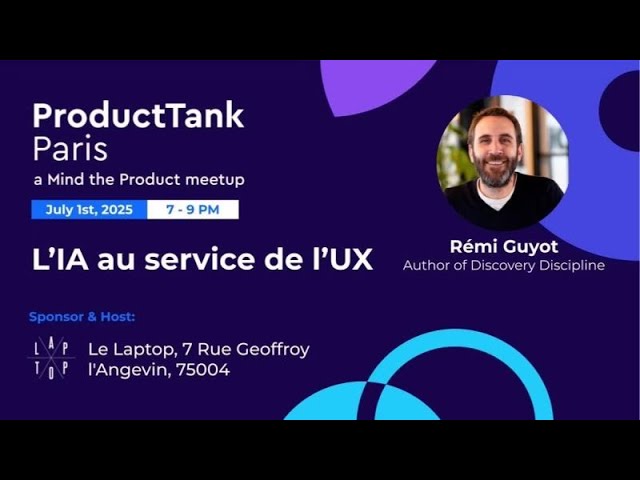 Formation UX Design - Vidéo